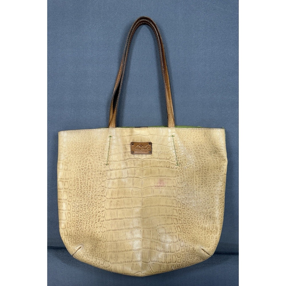 Patricia Nash Purse Italian Leather Tote Shoulder Bag